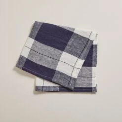 Serviette De Table GREGORY Encre Et Blanc Cassé -Maison Linge Magasin serviette de table GREGORY 007684 WB 4