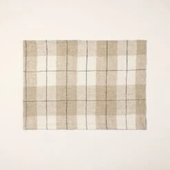 Set De Table GREGORY Naturel Et Blanc Cassé -Maison Linge Magasin set de table GREGORY 007685 WN 4