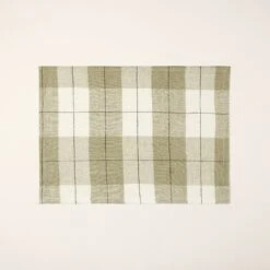 Set De Table GREGORY Laurier Et Blanc Cassé -Maison Linge Magasin set de table GREGORY 007685 WV 4