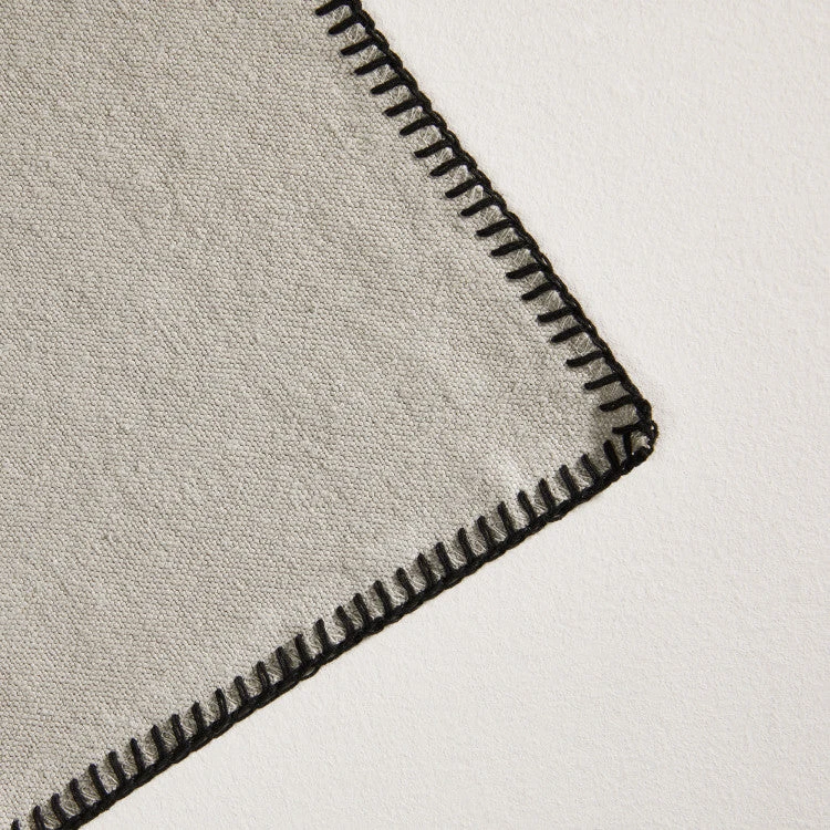 Set De Table NINO Ficelle Et Feston Noir 2 Set De Table NINO Ficelle Et Feston Noir – Image 2