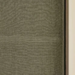 Store Bateau Occultant CARLINA Kaki Grisé Et Bourdon Noir -Maison Linge Magasin store bateau occultant CARLINA 007339 GVG 6