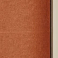 Store Bateau Occultant CARLINA Terracotta Et Bourdon Noir -Maison Linge Magasin store bateau occultant CARLINA 007339 M9G 6