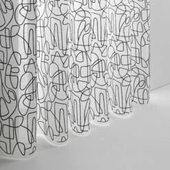 Voilage à Oeillets Noirs ARIANA Blanc Et Noir 14 Voilage à Oeillets Noirs ARIANA Blanc Et Noir -Maison Linge Magasin voilage a oeillets noirs ARIANA 007562 WG 6