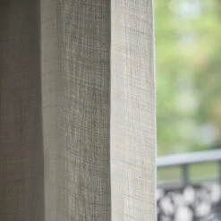 Voilage à Oeillets CORINTHE Ivoire -Maison Linge Magasin voilage a oeillets CORINTHE 008740 W 4