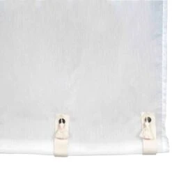 Voilage De Vitrages TRAMONTANE Blanc -Maison Linge Magasin voilage de vitrages TRAMONTANE 000495 W 5